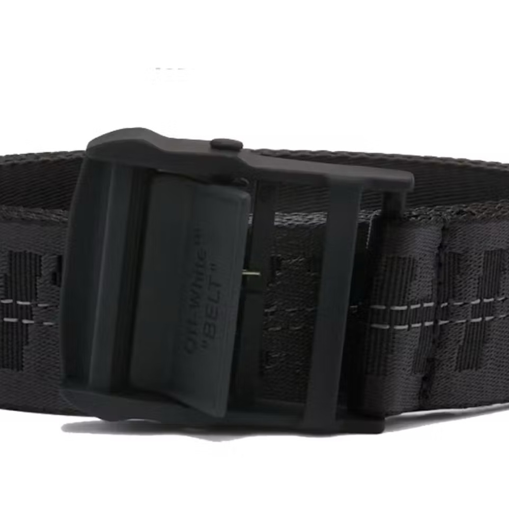 Off-White Black Industrial Belt